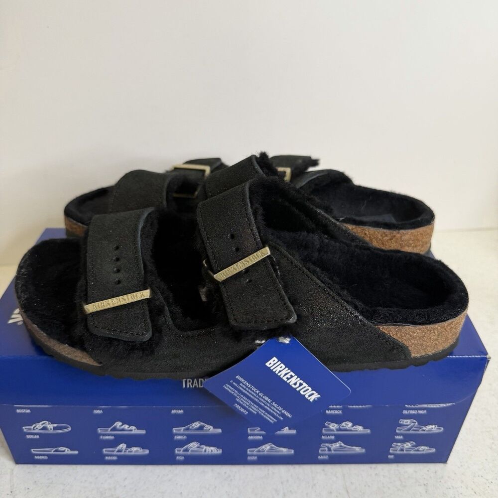 Birkenstock Arizona Shearling Sandals